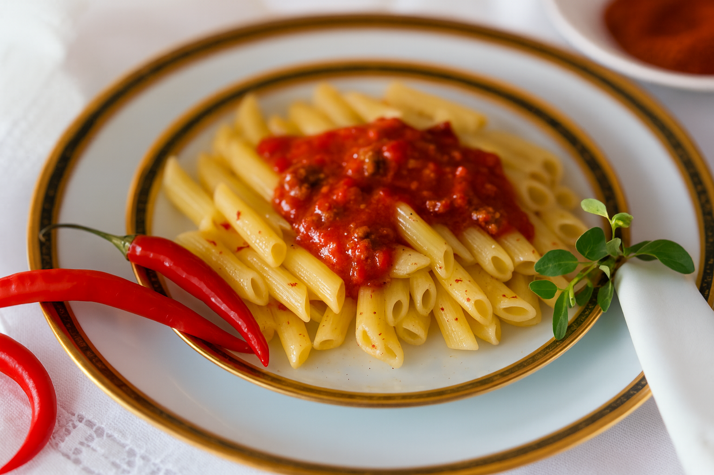 Penne in Tomato Sauce