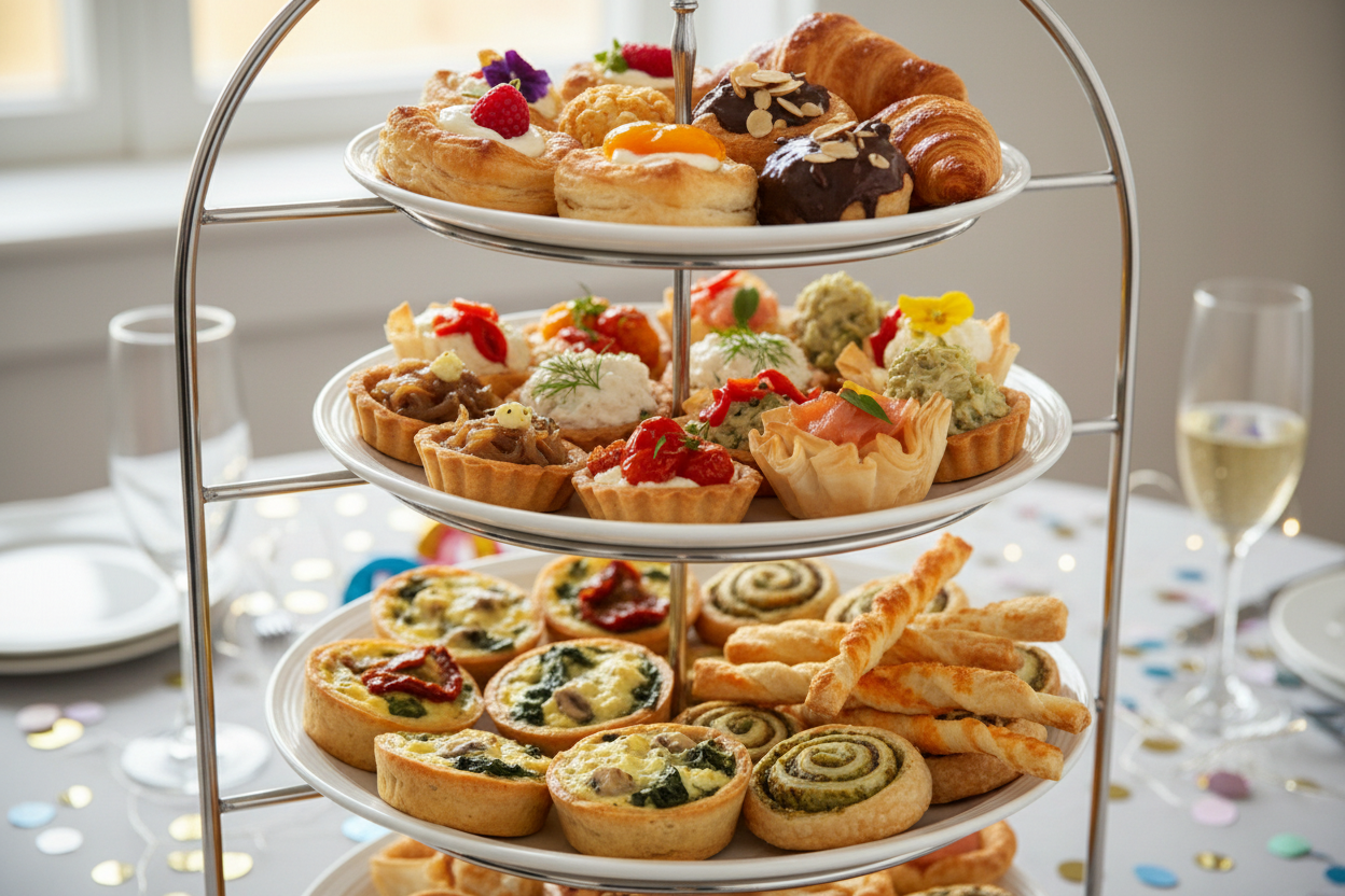 finger food pastries